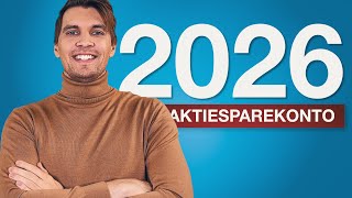 Alt du skal vide om Aktiesparekontoen i 2026 [upl. by Ahseret145]