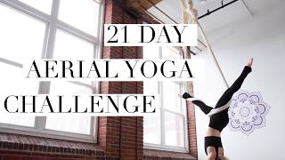 Aerial Yoga Pose Tutorial  Down Dog [upl. by Reddy]