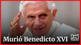 Benedicto XVI murió a los 95 años [upl. by Tewfik]