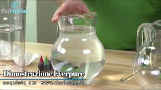 DEPURATORE ACQUA EVERPURE DIMOSTRAZIONE [upl. by Ynaffad244]