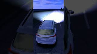 Driving in night gone wrongstunt gadi gadiwalacartoongadiwalagame [upl. by Aneerbas]