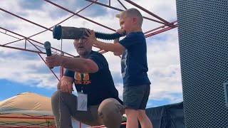 4YearOld DOMINATES Elk Calling Contest [upl. by Inaboy453]