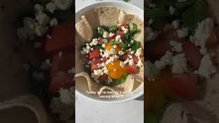 ELEVATE YOUR AM  HIGH PROTEIN BREAKFAST WRAP highprotein proteinbreakfast [upl. by Ttihw]