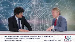 Heart Rhythm TV Update Clinical Study of a DualChamber Leadless Pacemaker System [upl. by Ahsytal51]