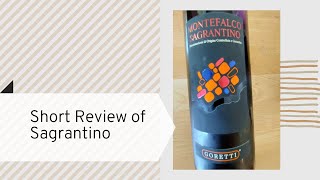 Montefalco Sagrantino [upl. by Hoseia]