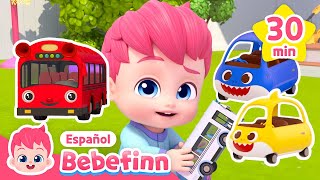 Pip pip🚗 Autos de Colores de Bebefinn  Bebé Auto  Canciones Infantiles  Bebefinn en español [upl. by Balkin]