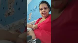 breastfeeding new cute baby vlog video breastmilk tutorial [upl. by Boylan]