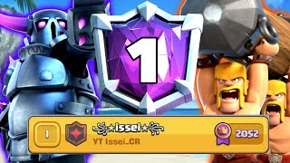 IM TOP1 IN THE WORLD🌏 with God PEKKA BRIDGE SPAM deck🥰Clash Royale [upl. by Naud77]