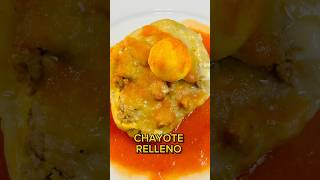 CHAYOTE RELLENO una delicia pruébalos recipes food recetas [upl. by Moitoso]