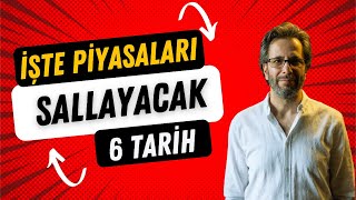 İŞTE PİYASALARI SALLAYACAK 6 TARİH [upl. by Akener]