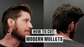 How to cut a Mullet  Mullet Haircut Tutorial [upl. by Oren]