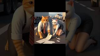 cat college love story 😭😭  cat kitten cute catlover cutecat shorts 8 cuteanimal kitten [upl. by Erdeid]