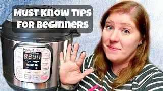 5 Must Know Instant Pot Tips For Beginners [upl. by Enyar133]