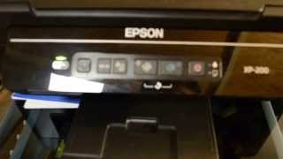 How to Scan with the Epson XP 200 [upl. by Jegger115]