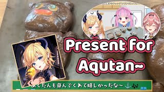 Chocosensei baking Aquas NEKO bread【Hololive】 [upl. by Solana]