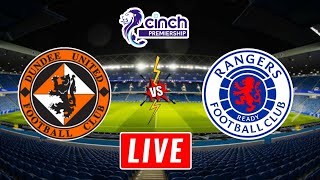 Rangers vs Dundee United  Scottish Premiership  Dundee United vs Rangers [upl. by Pirbhai]