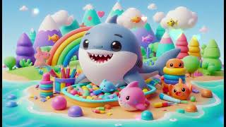 quotBaby Shark Learns Colors  Fun Educational Song for Kidsquot [upl. by Aronal414]