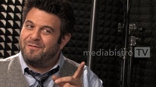 Adam Richman Talks Man v Food The Beginning and End  Media Beat 2 of 3 [upl. by Meggs]