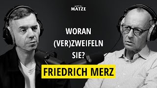 Friedrich Merz über sein Leben Angela Merkel Lobbyismus Selbstzweifel und die Bundesregierung [upl. by Isidore374]