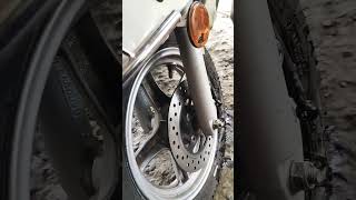 Front Disc Brake repair in Suzuki Access new [upl. by Sirrah]