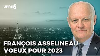 François Asselineau vous présente ses voeux pour lannée 2023 [upl. by Erodasi]