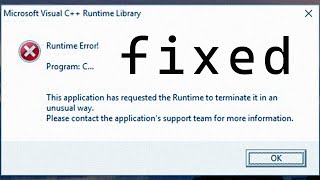 How to Fix Microsoft Visual C Runtime on Windows 1011 [upl. by Annekahs]