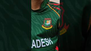 ONE TEAM ONE SUPPORT 🇧🇩❤️ icc t20wc2024 bangladesh cricket jersey t20worldcup t20 [upl. by Eiveneg]