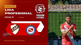 PLATENSE vs ARGENTINOS JUNIORS EN VIVO desde VICENTE LÓPEZ  Liga Profesional Relato EMOCIONANTE [upl. by Margetts]