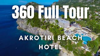 Paleokastritsa  Interactive 360 tour of Akrotiri Beach Hotel [upl. by Cooperstein]