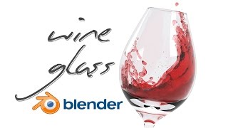 Create a Wine Glass  Blender Fluid Simulation Tutorial [upl. by Winifield501]