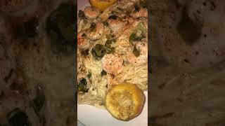 Creamy Shrimp Scampi scampi shanekathomas cooking cookingwithbigmoma foodie [upl. by Iramohs]