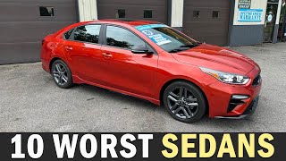 10 Used Sedans to AVOID  Here is Why [upl. by Annaynek]