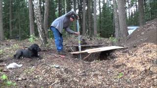 The Backwoods Cabin Episode 4 The hand Pump Well [upl. by Nonah]