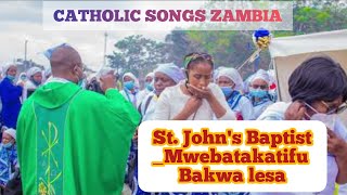 Mwebatakatifu bakwa LesaCatholic best Zambian songsofficial audio catholicsongs [upl. by Ahsima937]