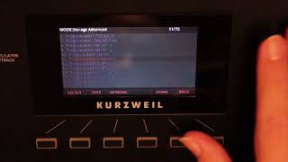 Kurzweil K2700  Backup TutorialStrategies [upl. by Ott874]