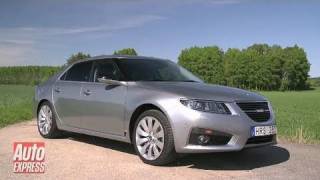 Saab 95 driven review  Auto Express [upl. by Ruvolo502]