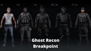 5 GREATEST Outfits Guide  Ghost Recon Breakpoint [upl. by Henka]