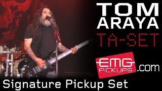 Tom Araya Signature Bass Pickup Set on EMGtv [upl. by Nagap854]