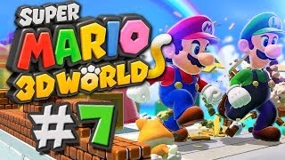 Super Mario 3D World Gameplay 7  Wurschtl räumt auf [upl. by Baalbeer]