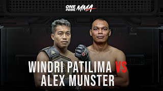 Windri Patilima VS Alex Munster Catchfight Exhibition  Full Fight One Pride MMA FN 56 [upl. by Akemaj]