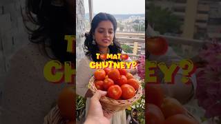 Tomato Chutney tomato chutney tomatochutney tomatorecipe vegrecipe trending tasty [upl. by Ellswerth]