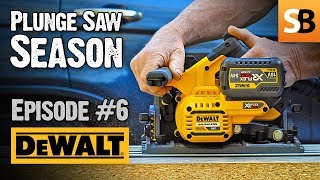 DeWALT DCS520 Cordless 54v Plunge Saw  Episode 6 [upl. by Nafets]