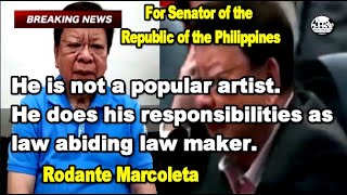 Marcoleta  For senator [upl. by Lexie756]