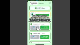 pepe miner bot telegram withdraw [upl. by Ddene753]