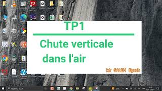 PM1  Chute verticale dans lair avec LATISPRO [upl. by Anneg]