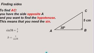 U3 L1 Right angle trigonometry [upl. by Marie-Jeanne]