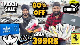 Shoe Dope Nike 499Rs JordanAdidas 7a Copy First Copy AirforceTravis Scott Delhi Wholesale [upl. by Ardnal]