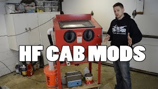 8 MUST Have Modifications  Harbor Freight Blast Cabinet [upl. by Bayless69]