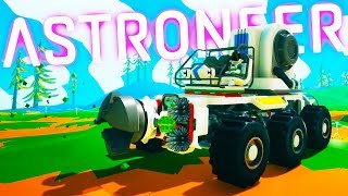 Building the Nuclear Powered Destruction Device in Astroneer [upl. by Sammy]