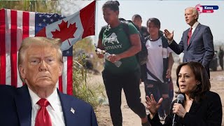 Problem pired pou migran yo kap janbe Canada Trump konplike bagay labwa mare [upl. by Ahsekam809]